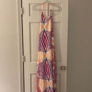 Buddy love multi colored maxi dress